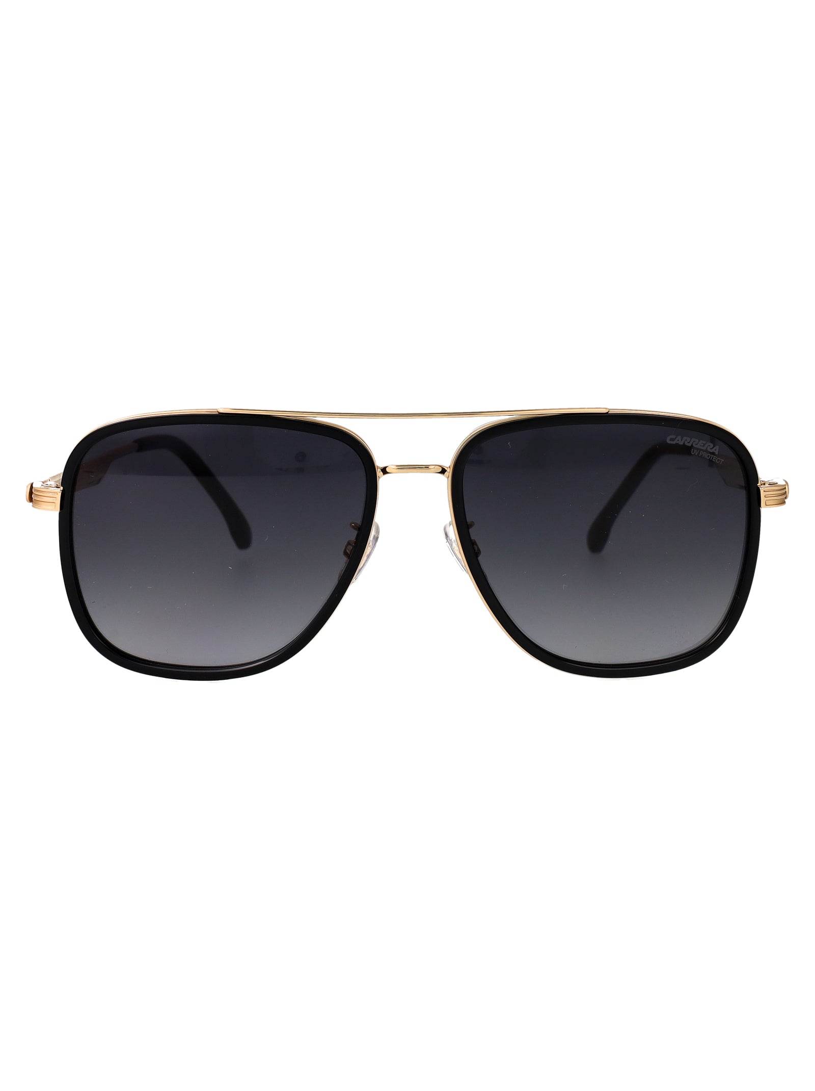Carrera stainless steel aviator sunglasses, alternate angle