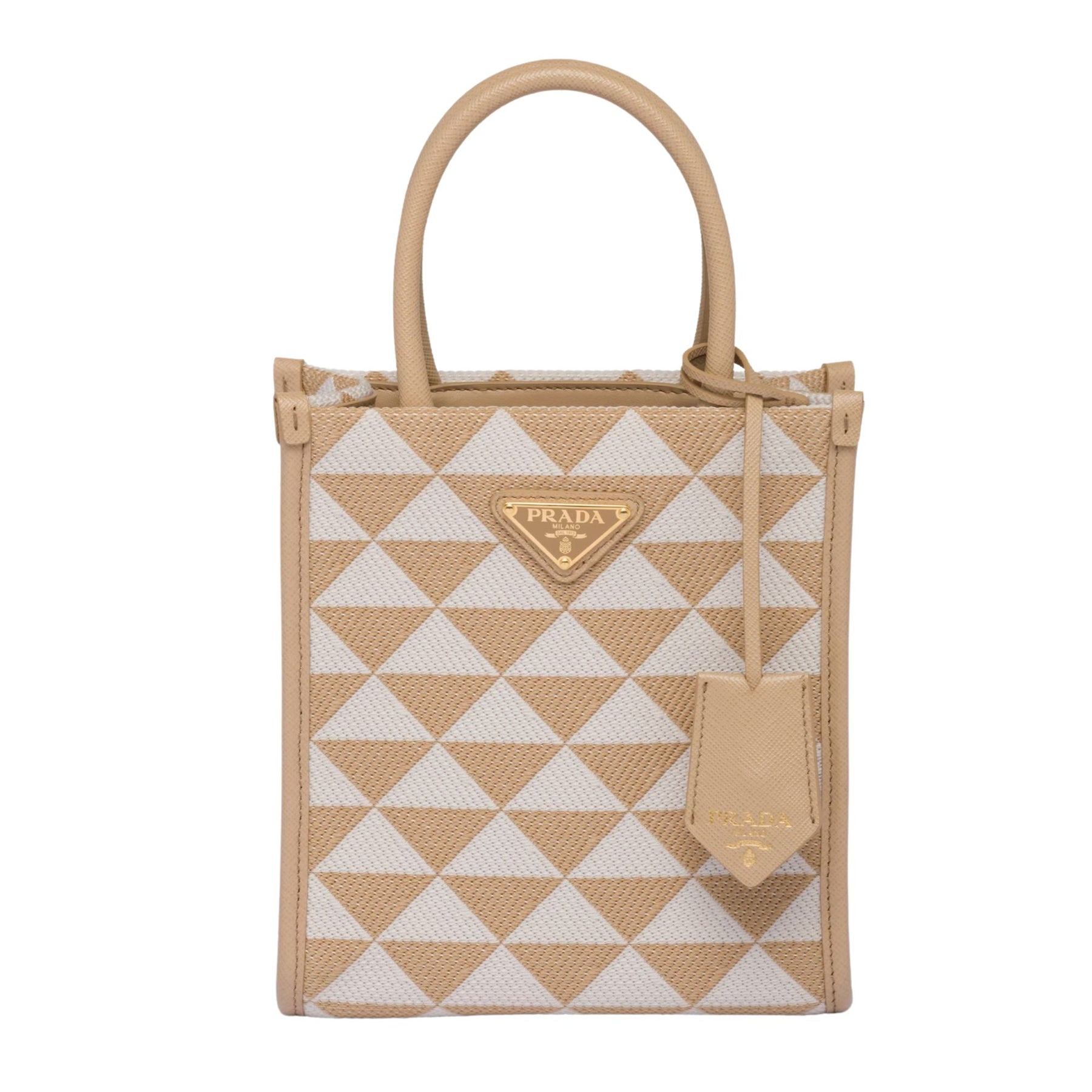 Prada Symbole leather and fabric mini : r/handbags