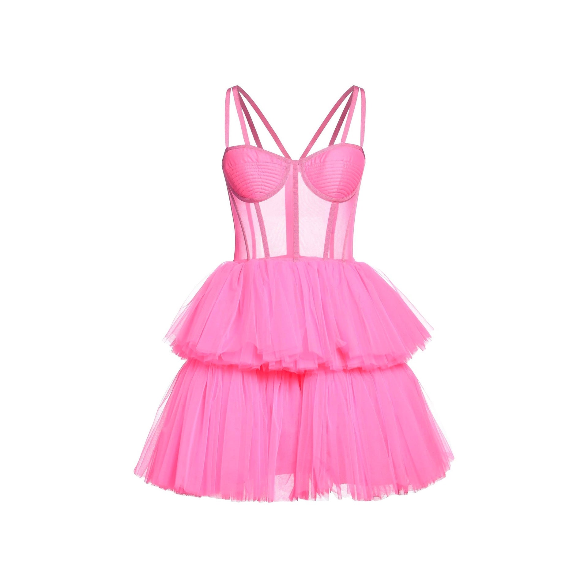 19:13 Dresscode Tulle Mini Dress - WOMEN CLOTHING - 19:13 DRESSCODE - Tluxy New