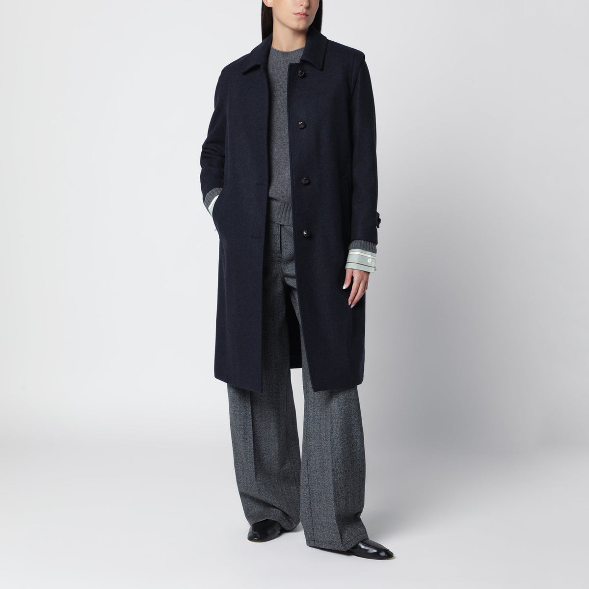 BLUE WOOL COAT – Lord & Taylor