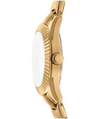 EVERYDAY Chambers Glitz Silver Dial Gold Women's Watch DKNY