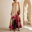 run 58609-Fuchsia — on model, full length