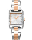 ICONIC City Glitz Two Tone Silver & Rose Gold Women's Watch DKNY