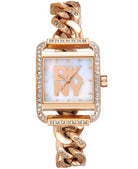 ICONIC City Glitz White MOP Womens Watch DKNY