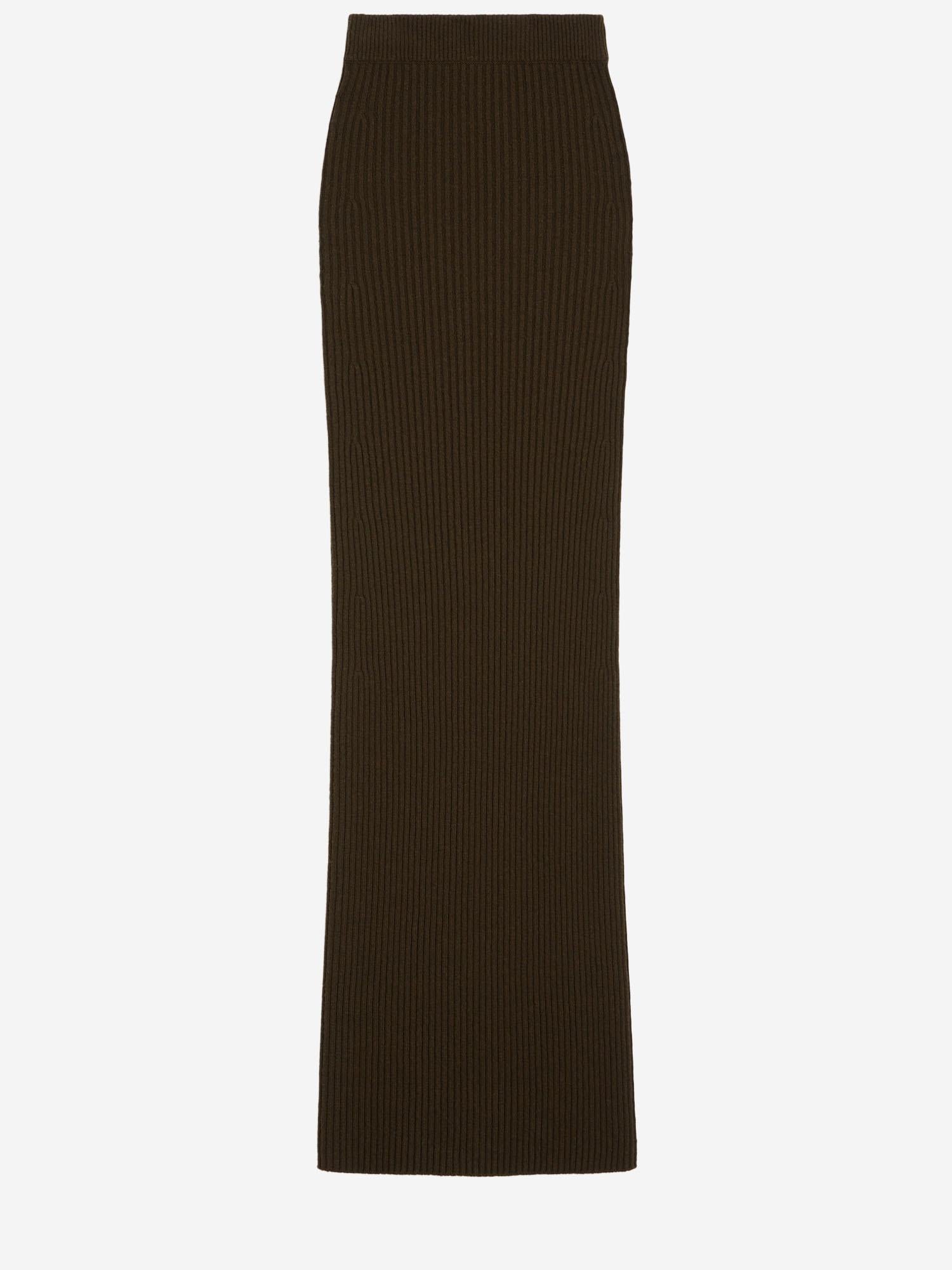 Wool and Cashmere Blend Pencil Skirt – Lord Taylor