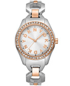 LOGO Astoria Midi Glitz Two Tone Silver & Rose Gold Women's Watch DKNY
