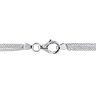 Sterling Silver 1 CT TW Diamond Heart Necklace with Triple Chain Jewelry Lord & Taylor