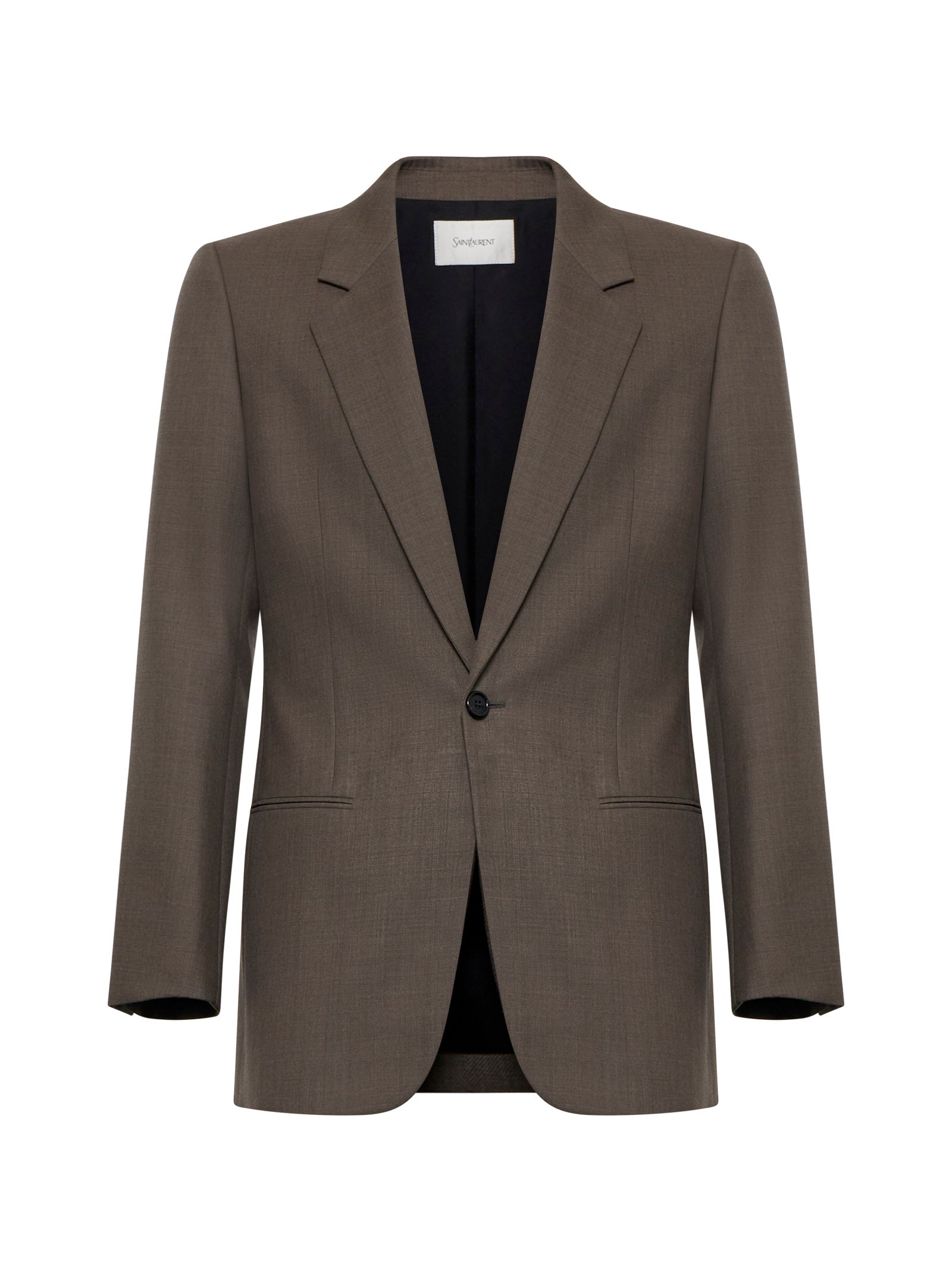 Saint Laurent Single-Breasted Wool Blazer – Lord & Taylor