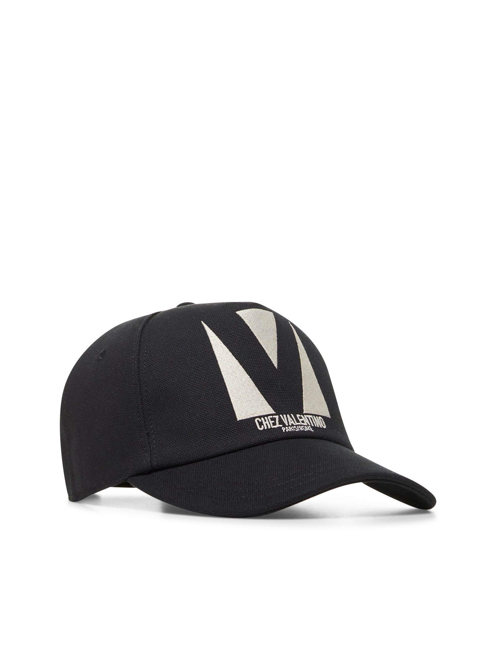 キャップ VALENTINO BLACK COTTON BASEBALL CAP Black Cotton Chez Valentino Baseball Cap – Lord & Taylor