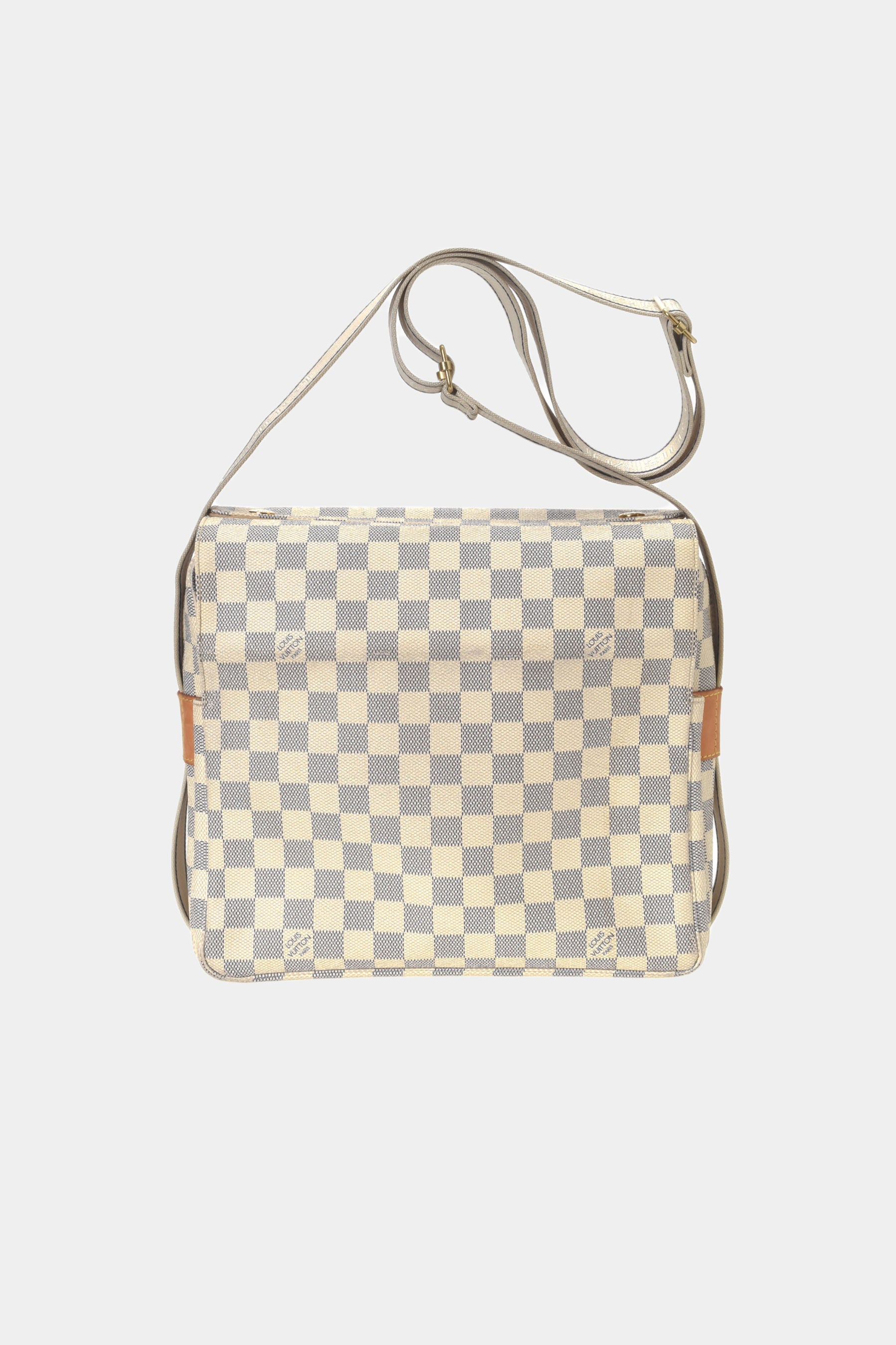 Louis Vuitton Damier Azur Naviglio Messenger Bag - Yoogi's Closet