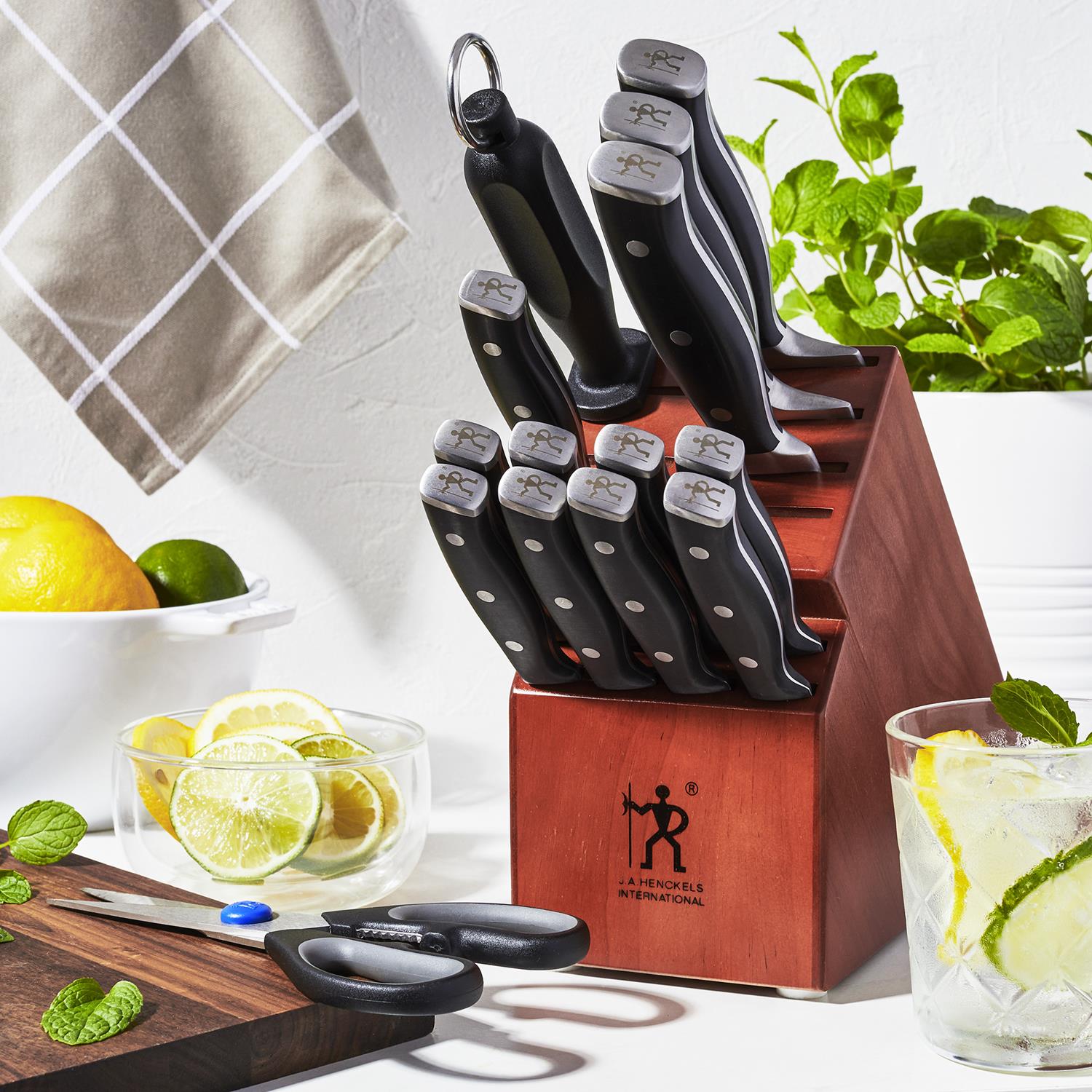 Solution 15-Piece Kitchen Knife Set with Block – Lord & Taylor