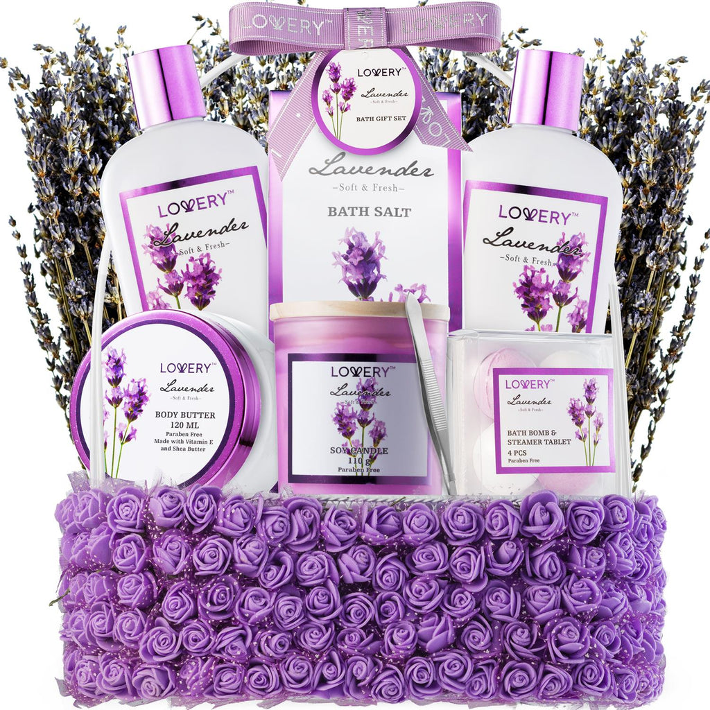 Mom Self Care Gift, Relaxing Kit, 8 Piece