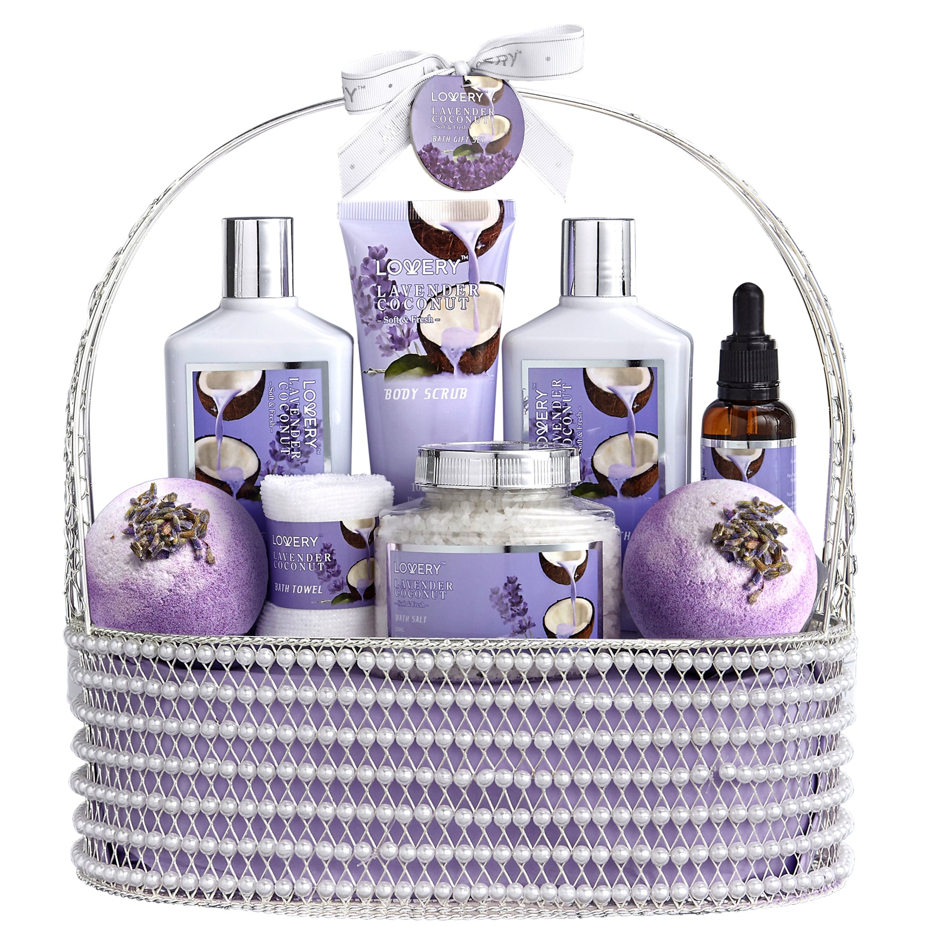 Care Package - Natural Bath and Body Gift Set - 9 products