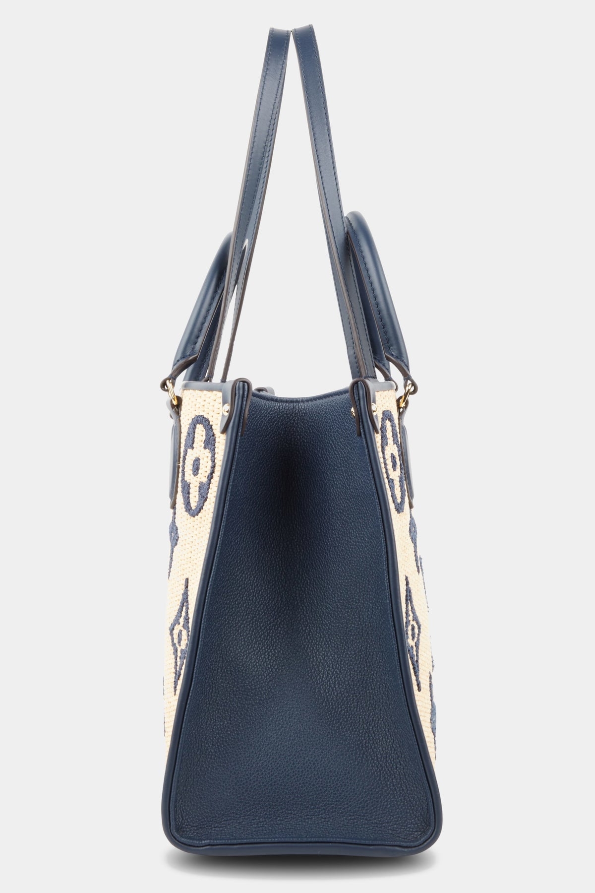 Louis Vuitton OntheGo GM Monogram Raffia Top Handle Bag on SALE