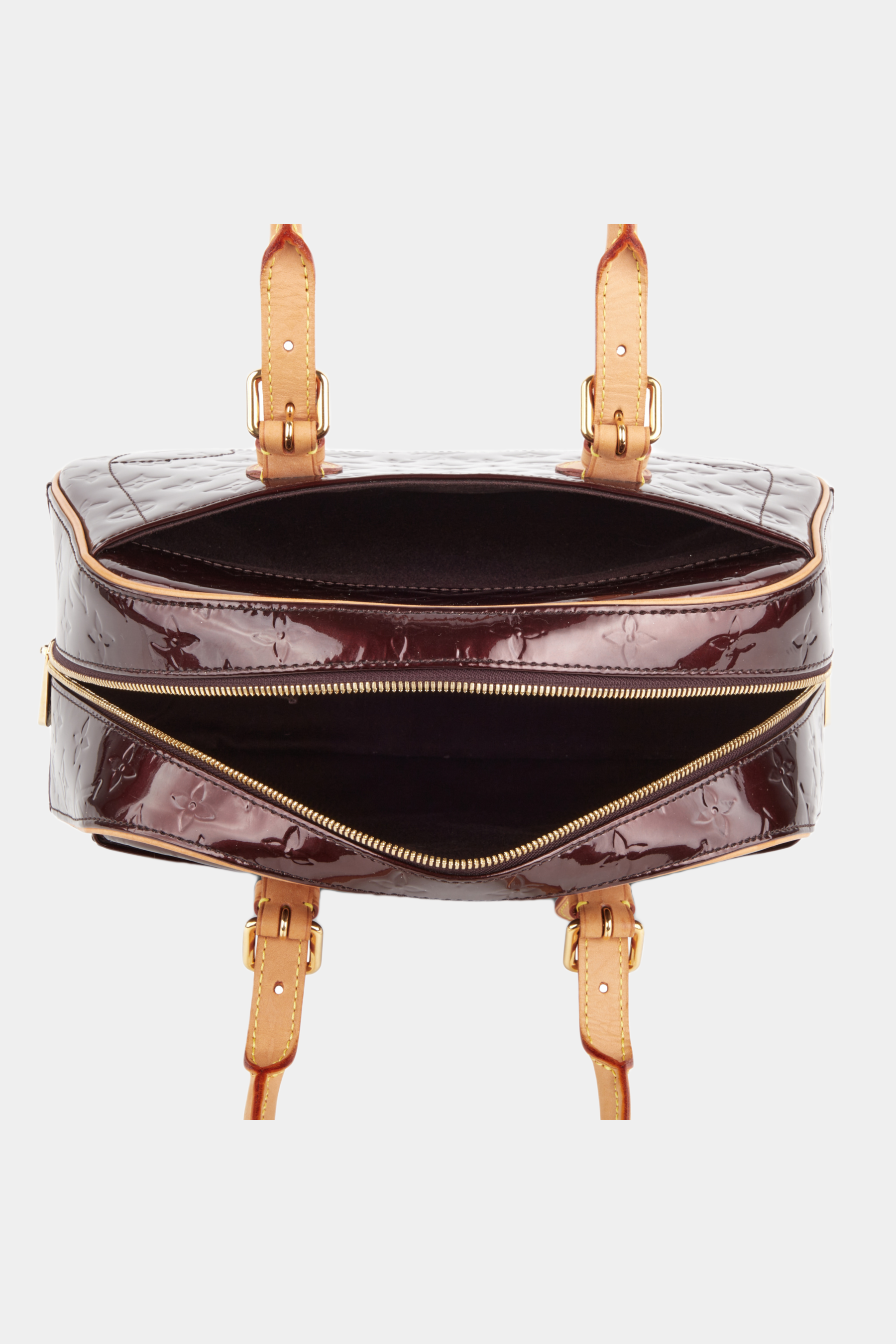 Purple Louis Vuitton Monogram Vernis Summit Drive Handbag