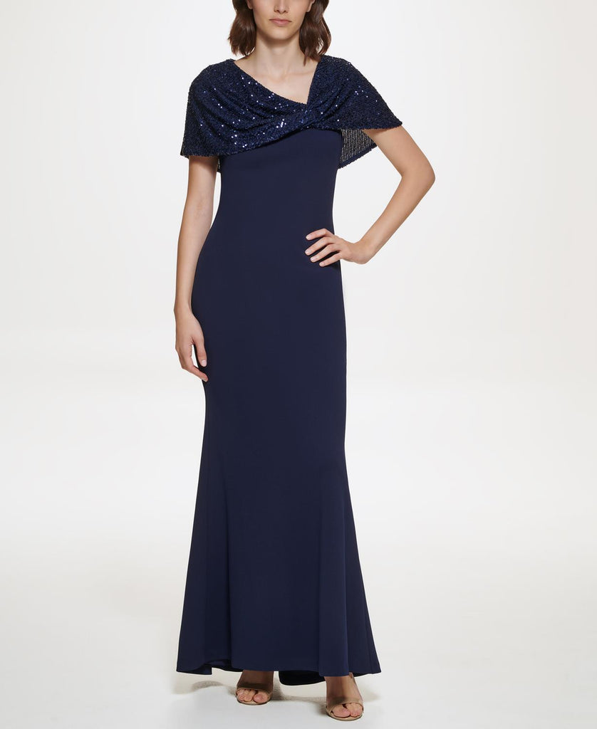 Vine & Love V-Neck Sequin Dress | Holiday Gift Boutique Black / S
