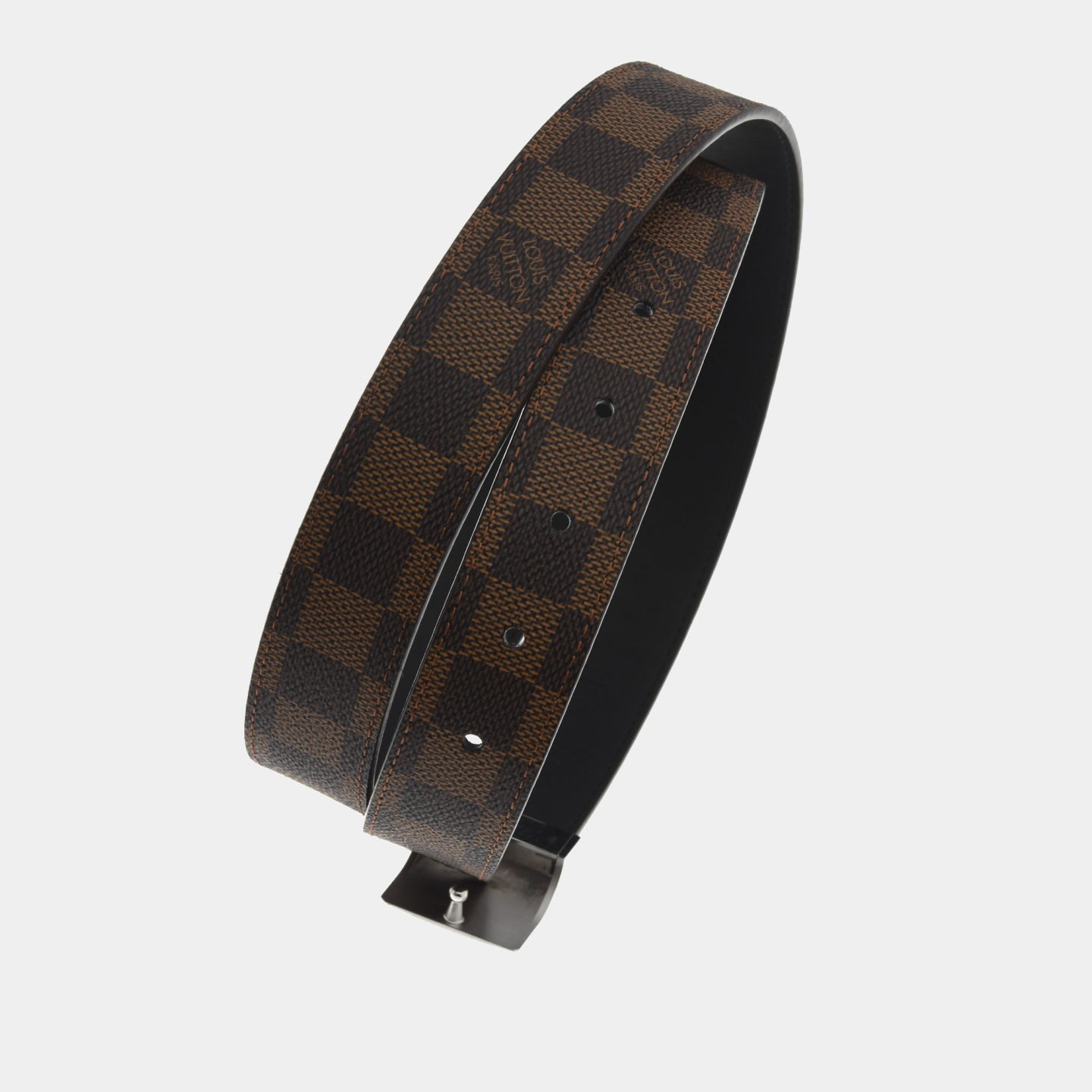 Louis Vuitton Belt in Grey, Lord & Taylor