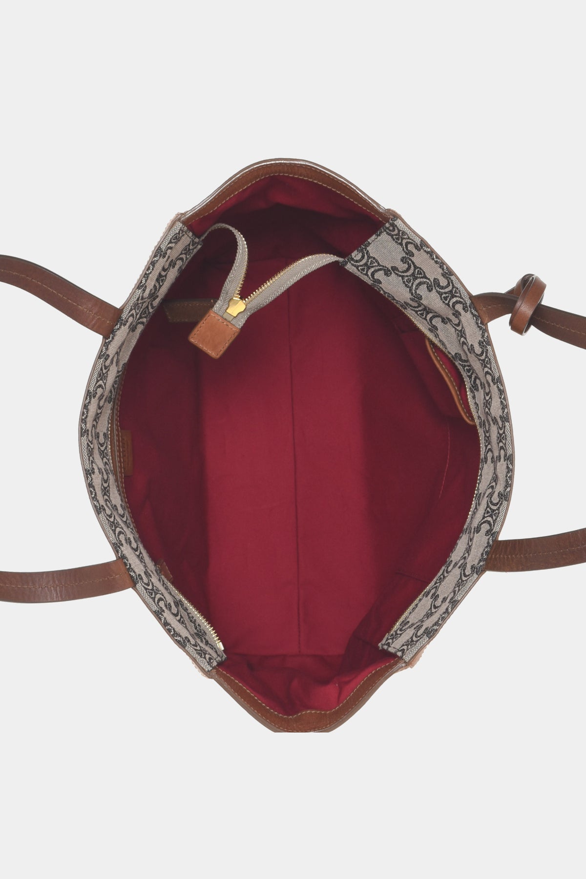 Cabas Mezzo, Used & Preloved Louis Vuitton Tote Bag, LXR USA, Brown