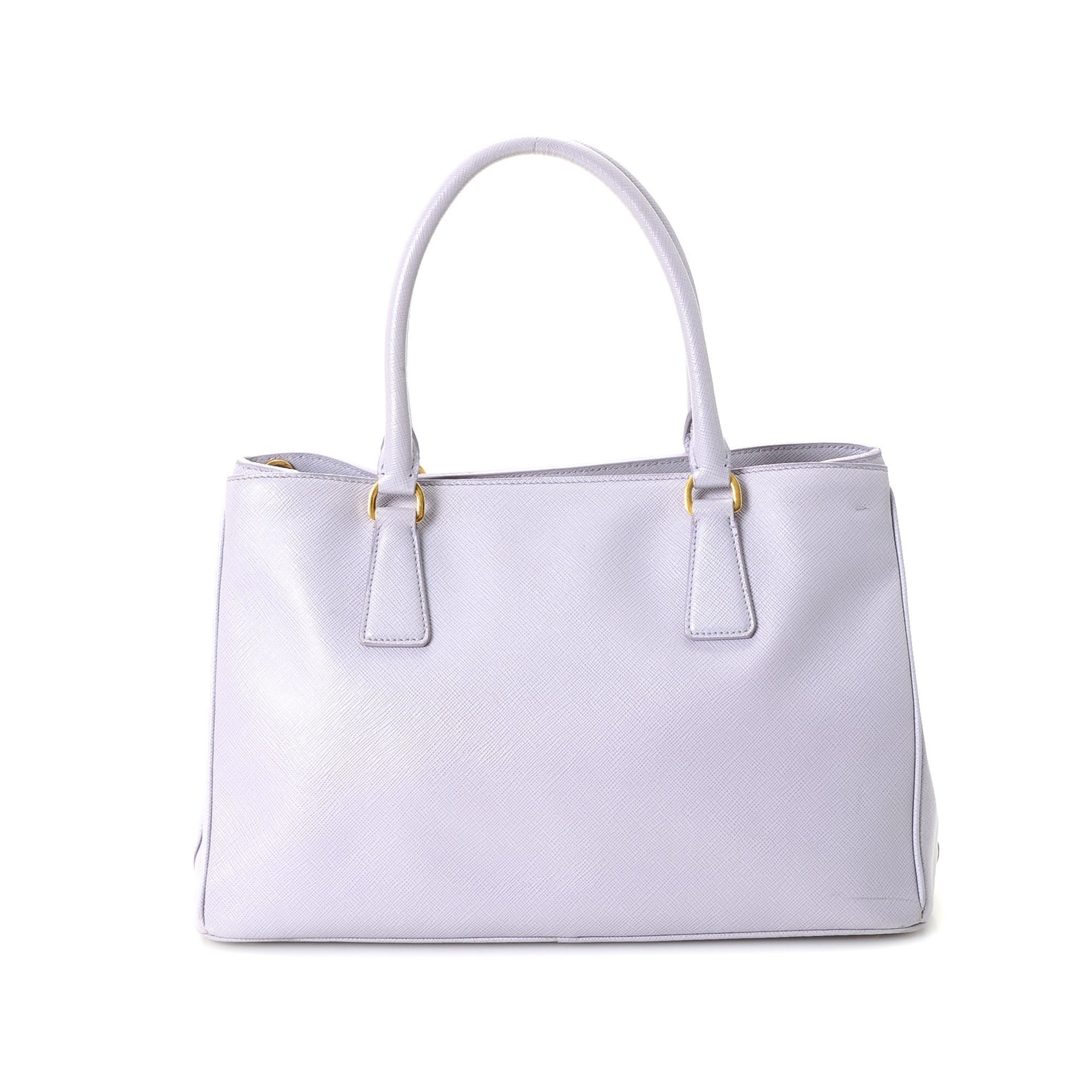 Prada Saffiano Lux Gardener's Tote - White Totes, Handbags