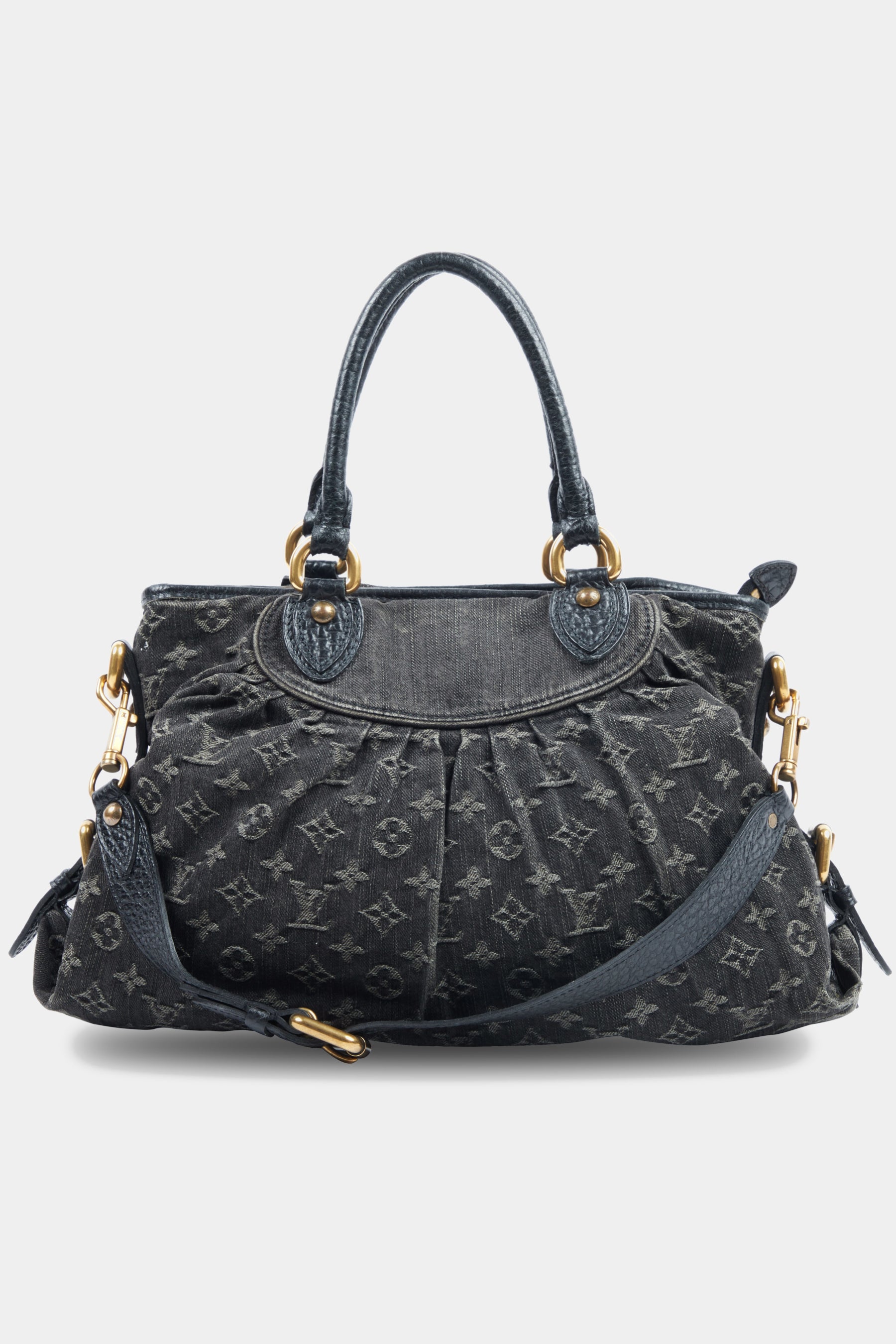 Sac Louis Vuitton Néo cabby en tissu monogram denim