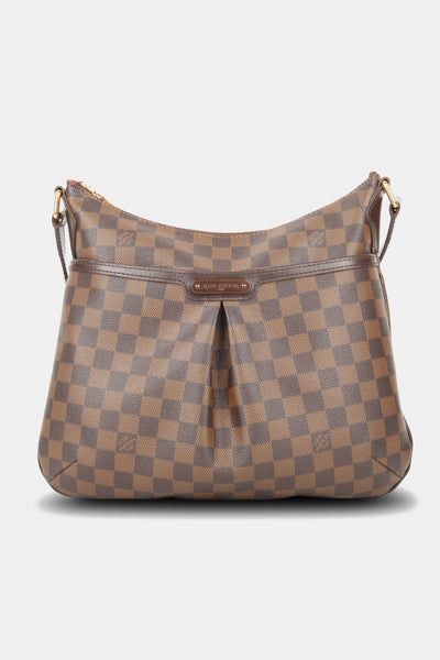 LV Alt. Gray & White Checkered Crossbody Wallet & Purse