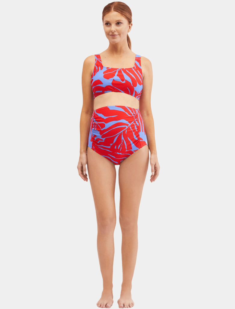 Beach Bump™ High Waisted Maternity 2-Piece Bikini Set UPF 50+ - Motherhood